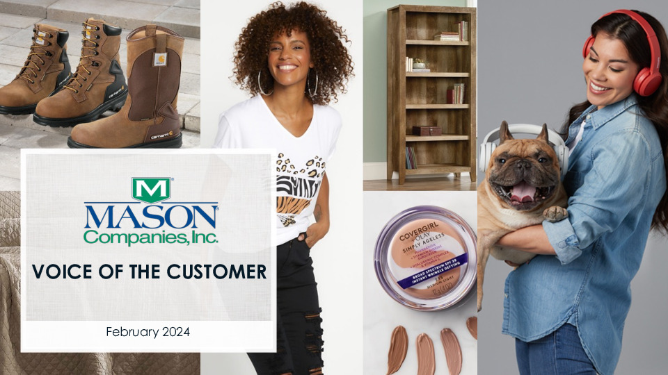 5. Mason Companies Slides: Voice of the Customer thumbnail
